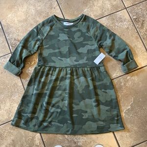 Girls Old Navy Camo Dress, sz 6-7